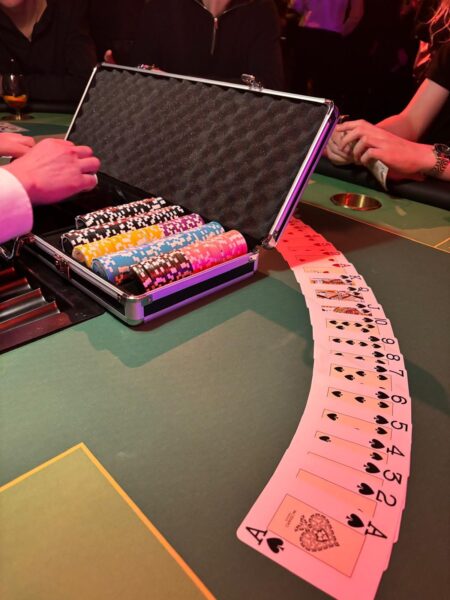 Pokertisch im Quizloft