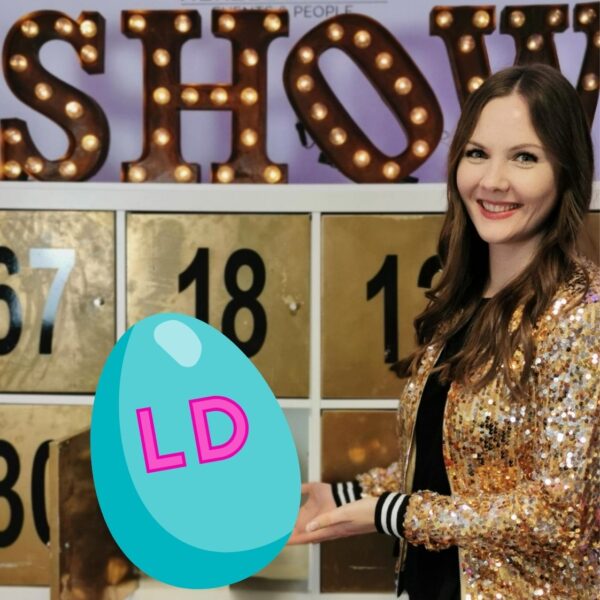 Showmasterin Sharly bei Quizshow