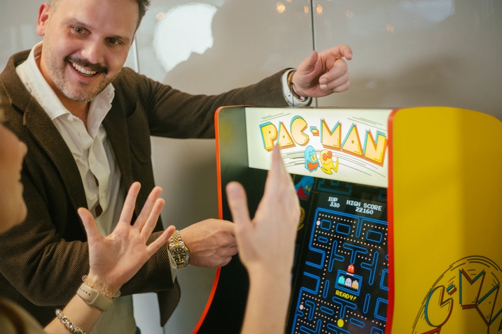 Quizloft Pac-Man-Automat