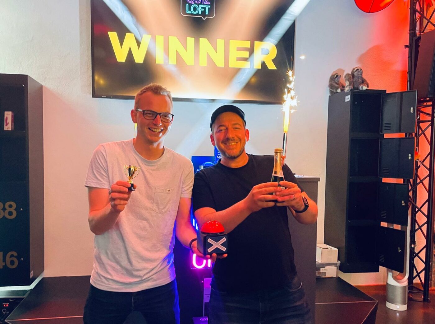 Gewinnerteam Quizloft Siegburg