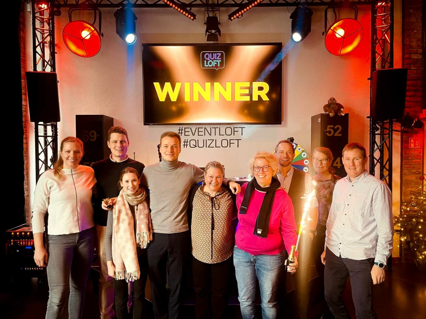 Quizloft Gruppenfoto