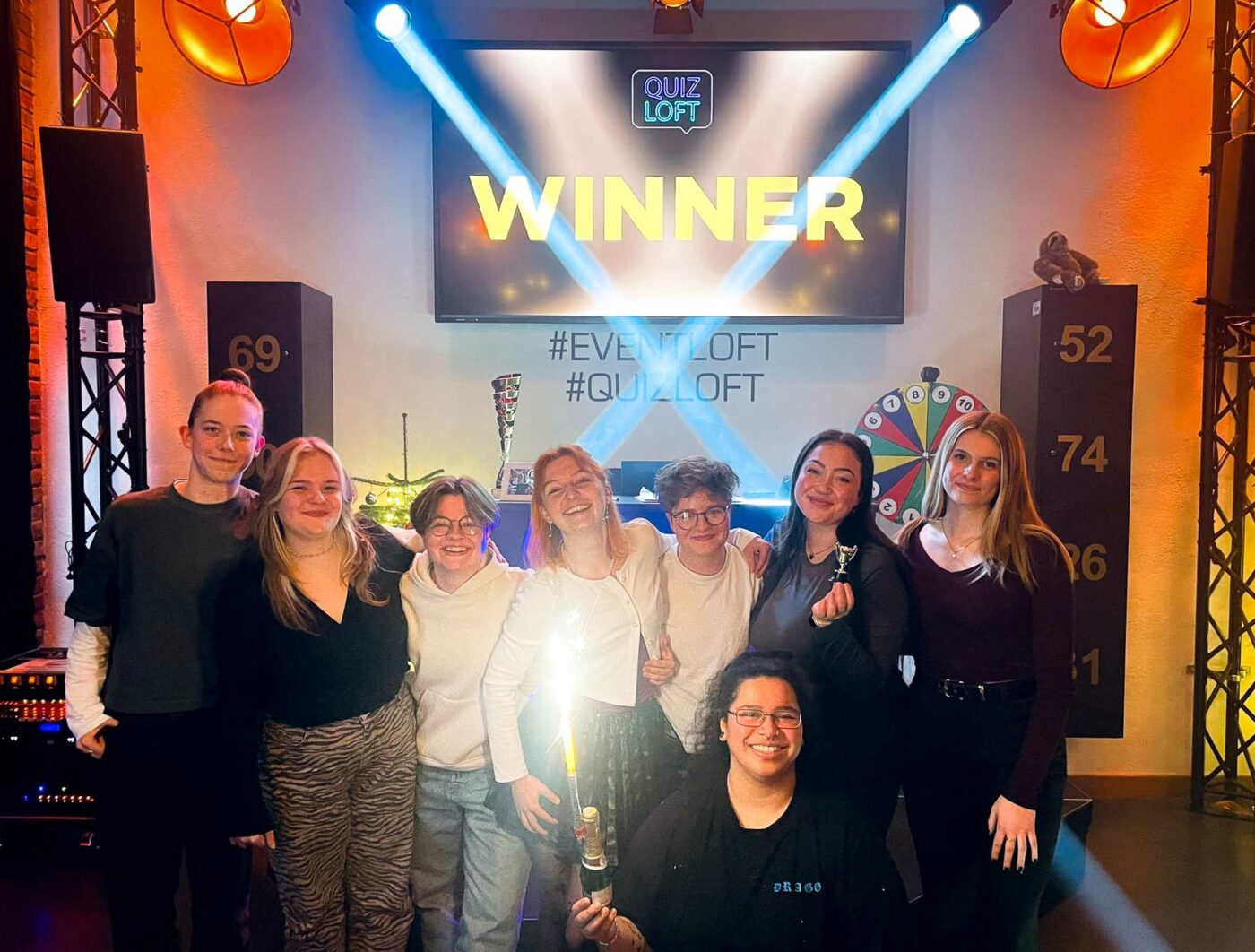 Quizloft Gruppenfoto