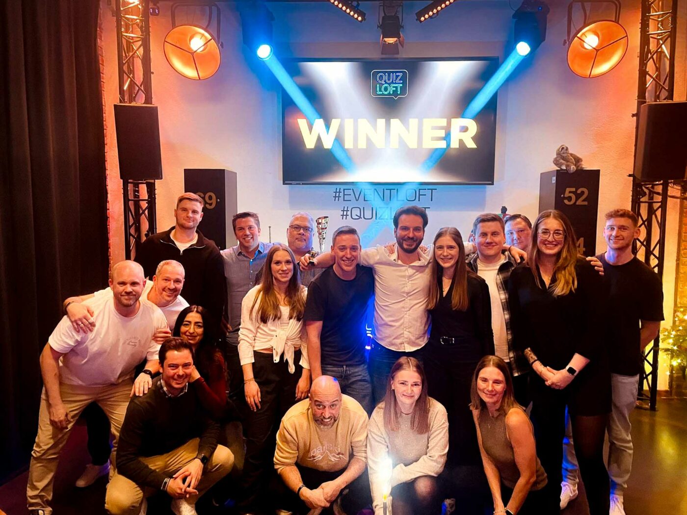 Quizloft Gruppenfoto