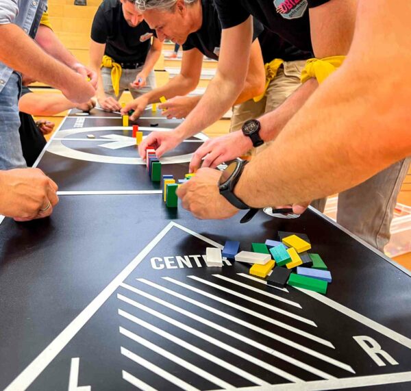 Team spielt Domino Day im Quizloft Siegburg