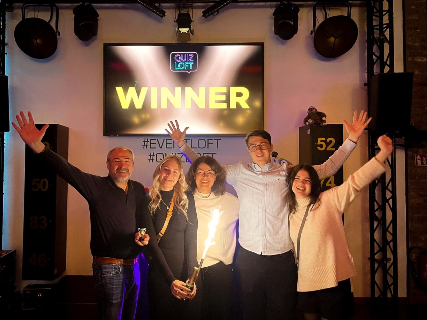 Quizloft Gruppenfoto