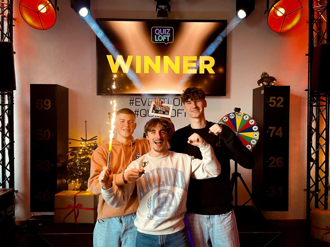 Quizloft Gruppenfoto