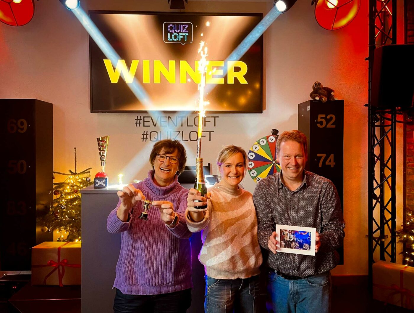 Quizloft Gruppenfoto