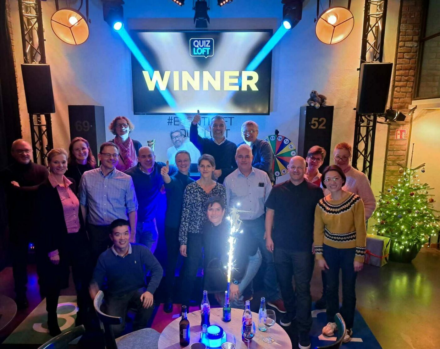 Quizloft Gruppenfoto