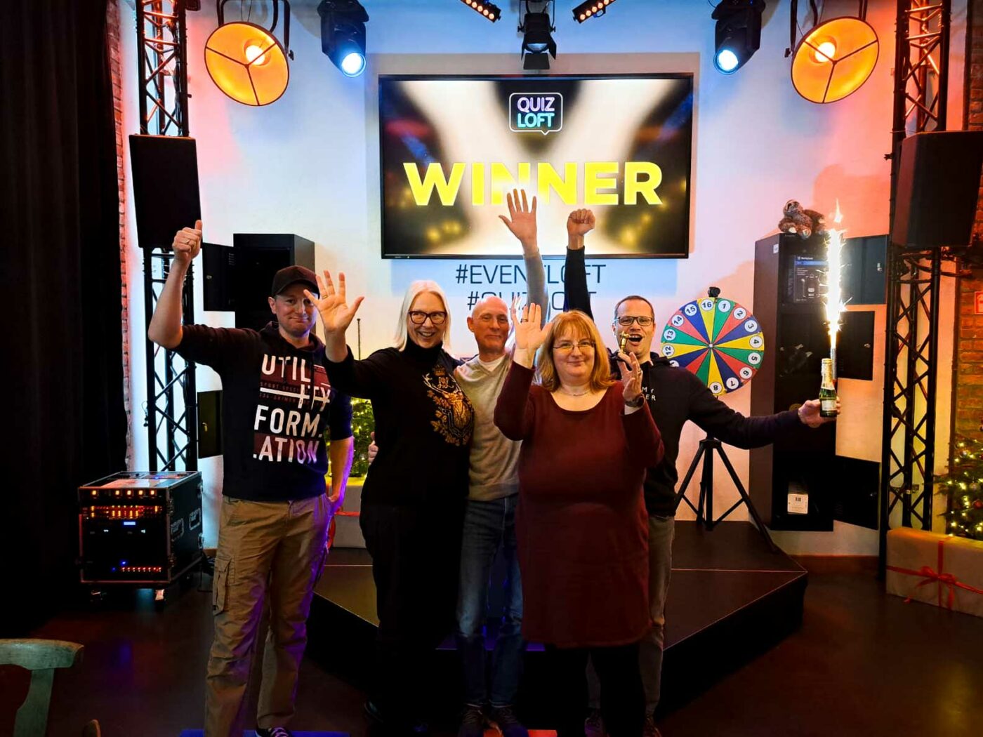 Quizloft Gruppenfoto