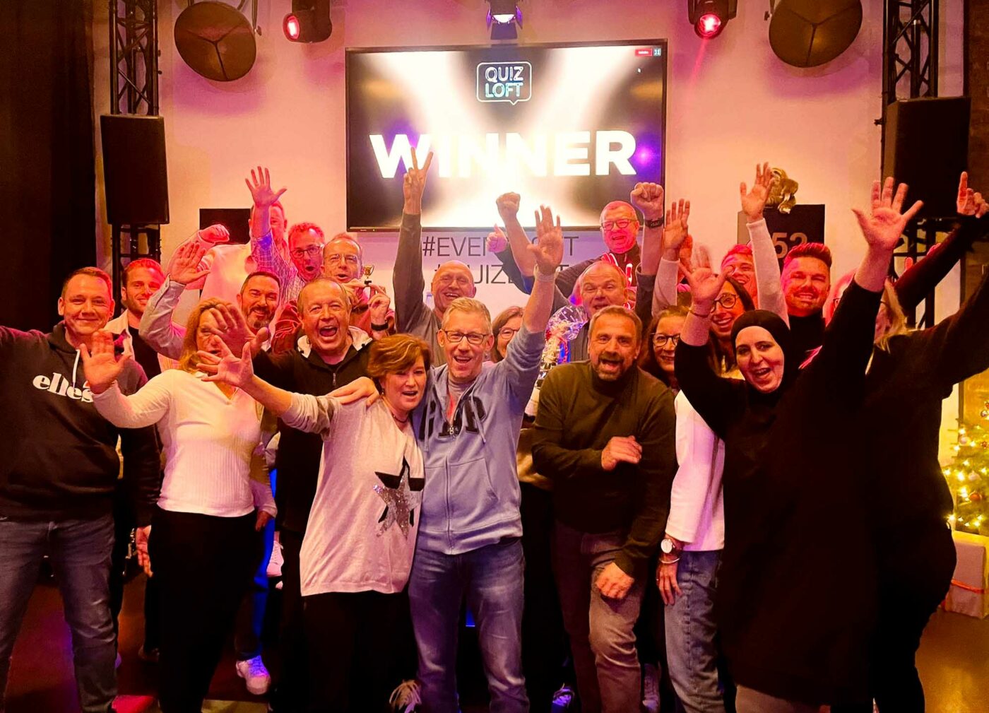 Quizloft Gruppenfoto