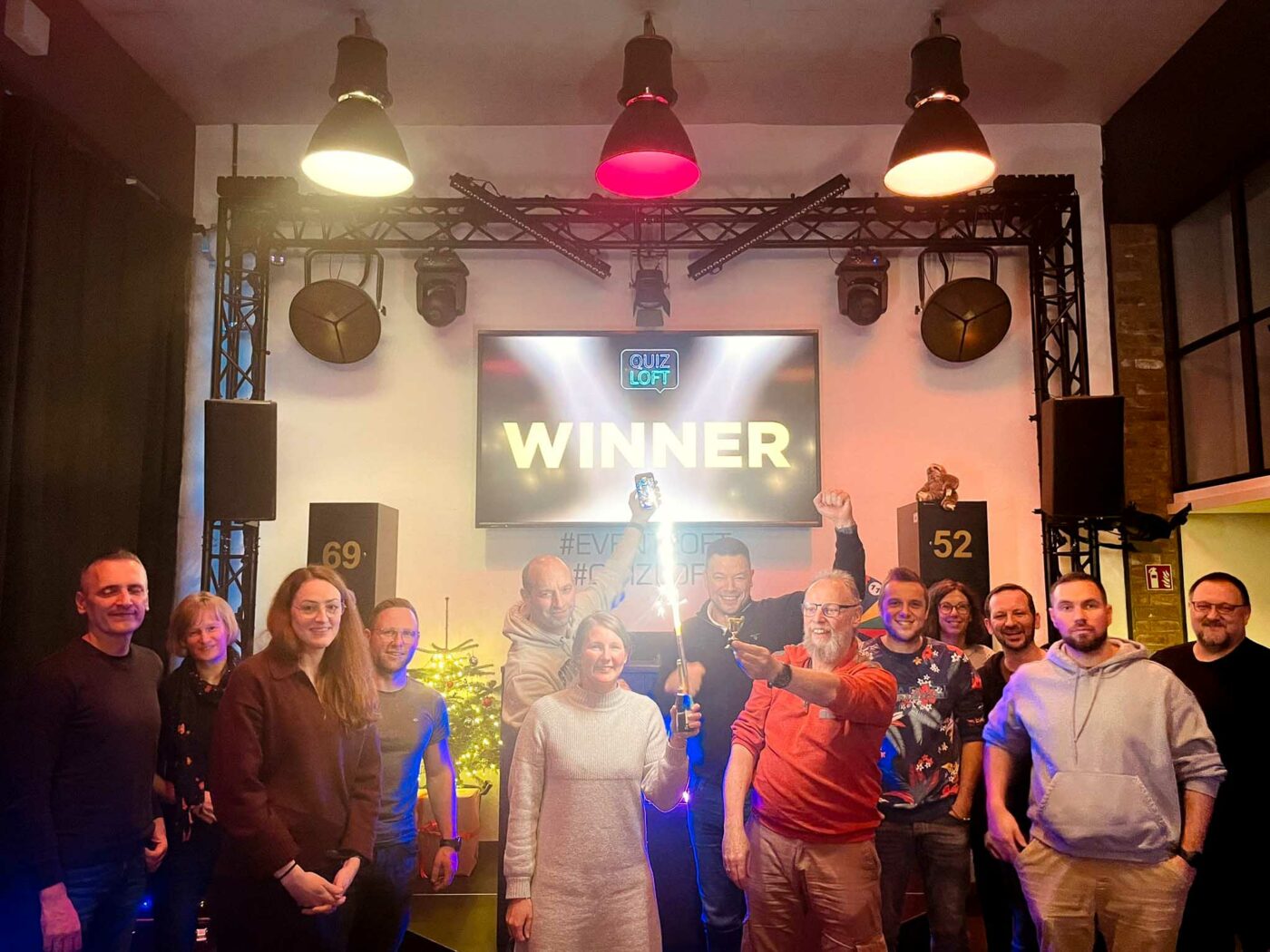 Quizloft Gruppenfoto