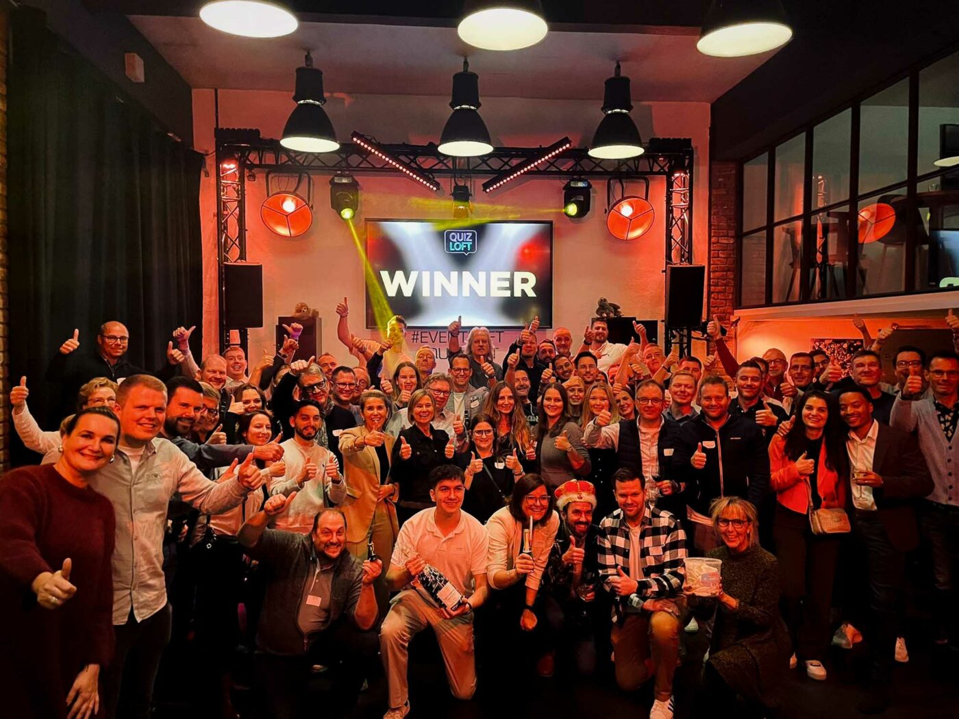 Quizloft Gruppenfoto