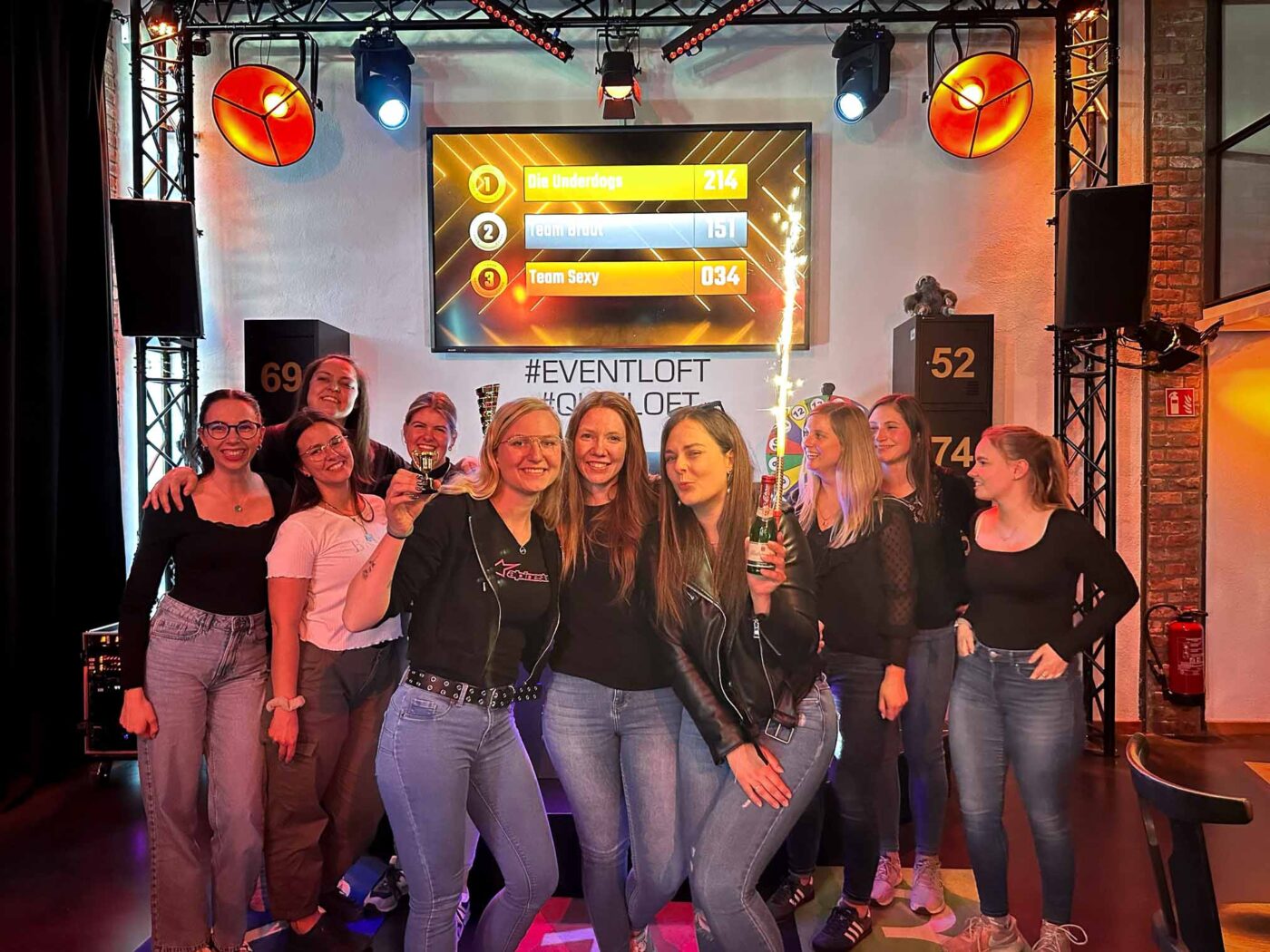Teamfoto Quizloft Siegburg Gewinner Mai 2025