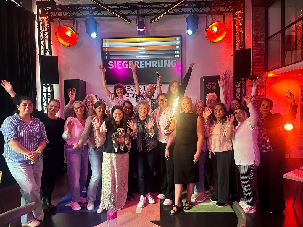 Siegerteam im Quizloft